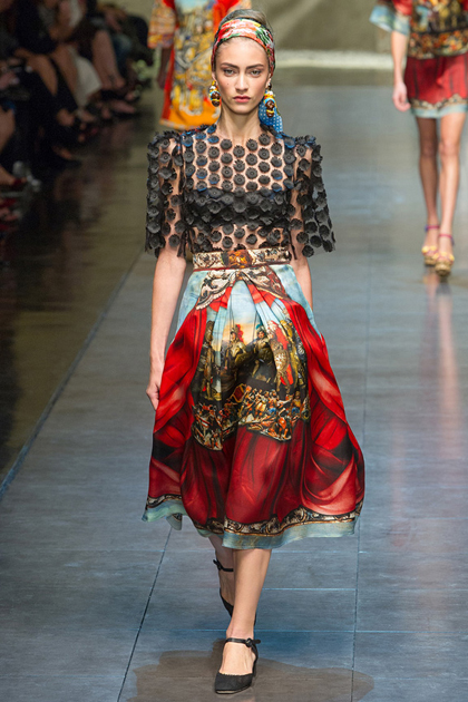 Milan Fashion Week Spring/Summer 2013: Dolce & Gabbana | Fashion ...