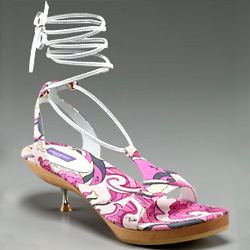 Emilio Pucci Wraparound Sandal