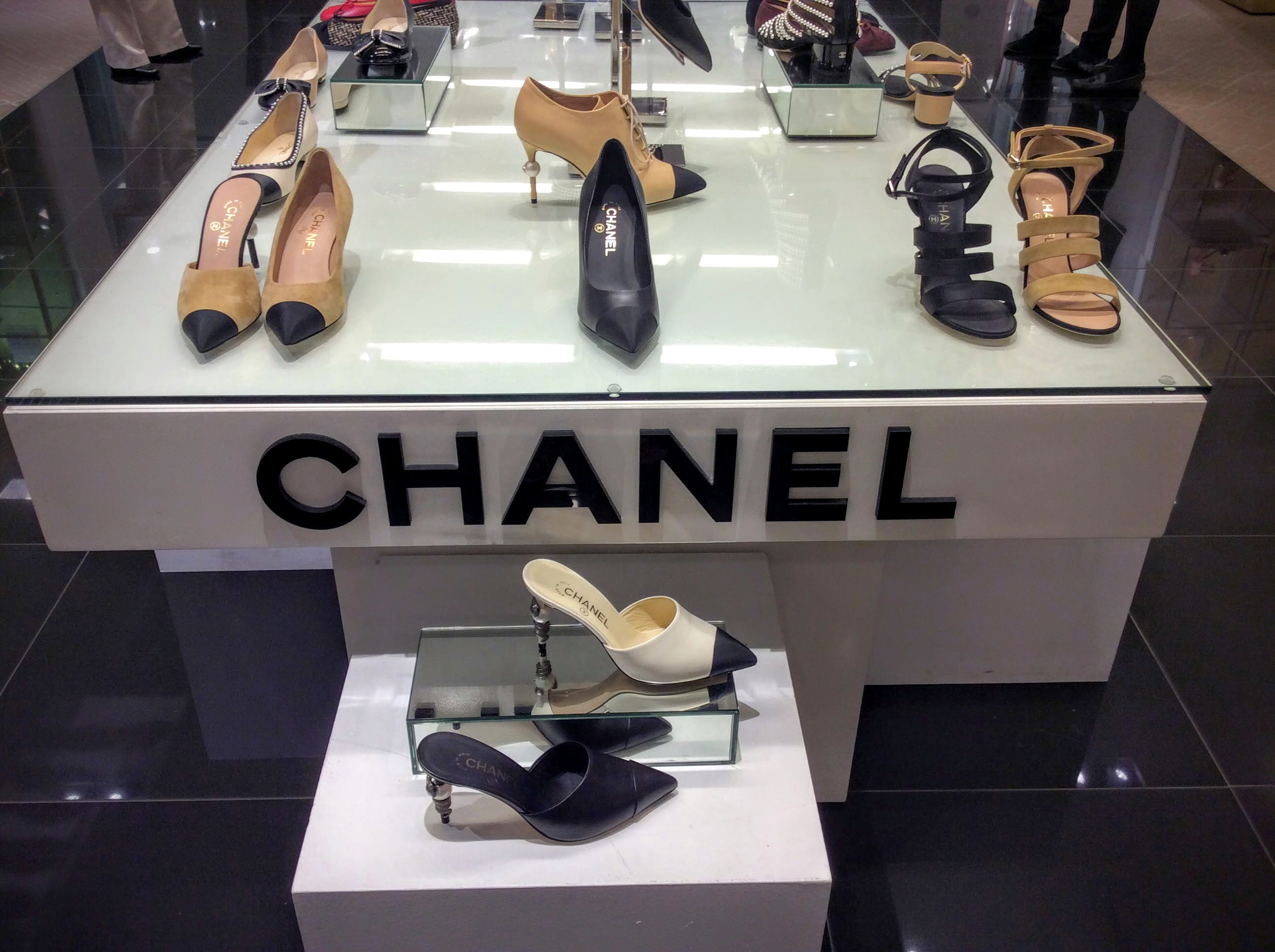 Chanel new shoes wear  Louis vuitton shoes heels, Louis vuitton