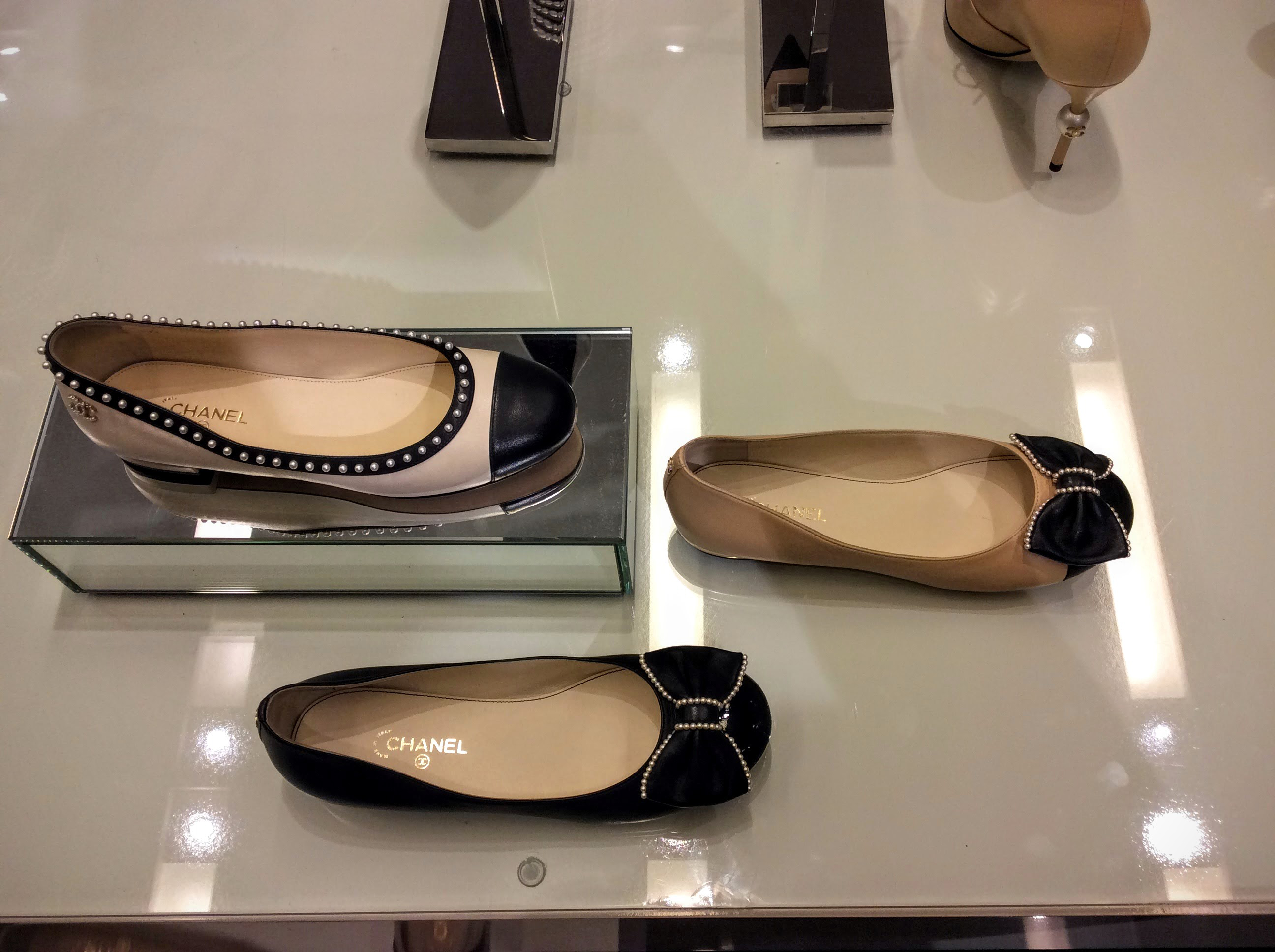 chanel shoes store
