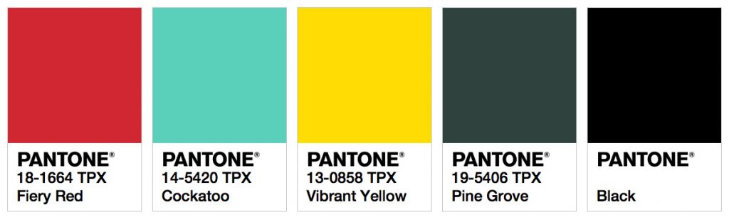 ISPO Color Palette Spring/Summer 2018 - Fashion Trendsetter