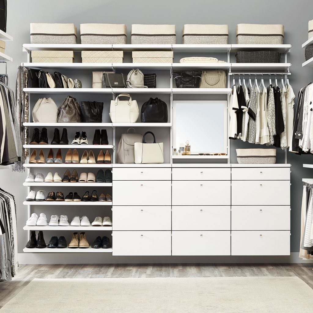 The Container Store Introduced New Additions to elfa Custom Closet Line