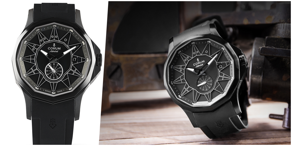 The Corum Admiral 42 Gets a Dark Twist Fashion Trendsetter