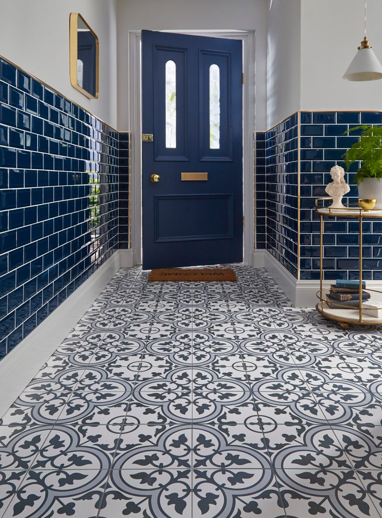 Interior Design Inspiration: Pantone 19-4052 Classic Blue Tiles by ...