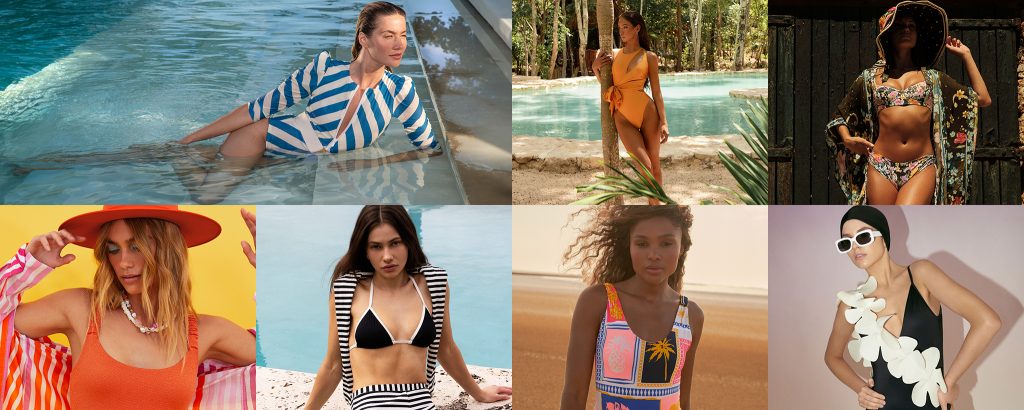 Dillard's - The Cabana featured brands: 
Andrea Iyamah, Agua Bendita, Bahia Maria, Beach Riot, Maaji, Solid & Striped and Stylest.
