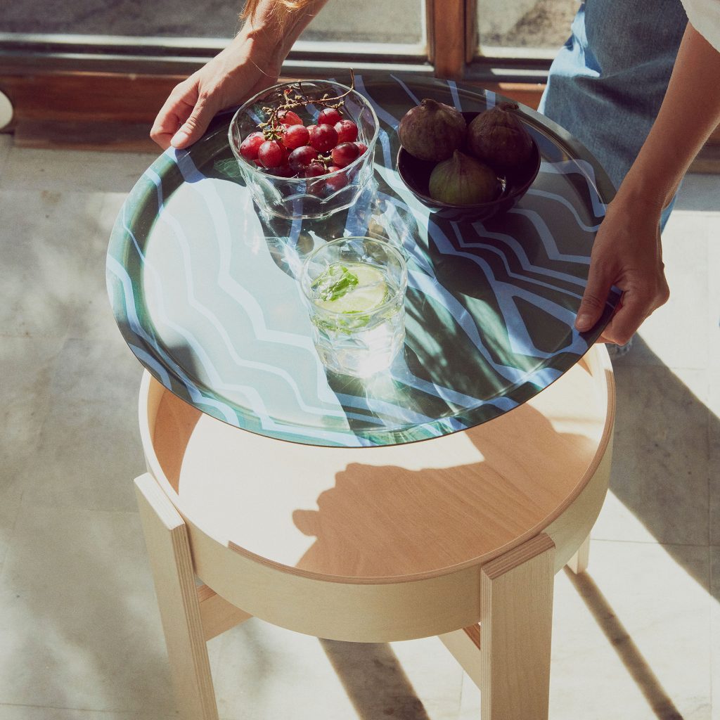 IKEA x Marimekko - The BASTUA Collection, Side Table.