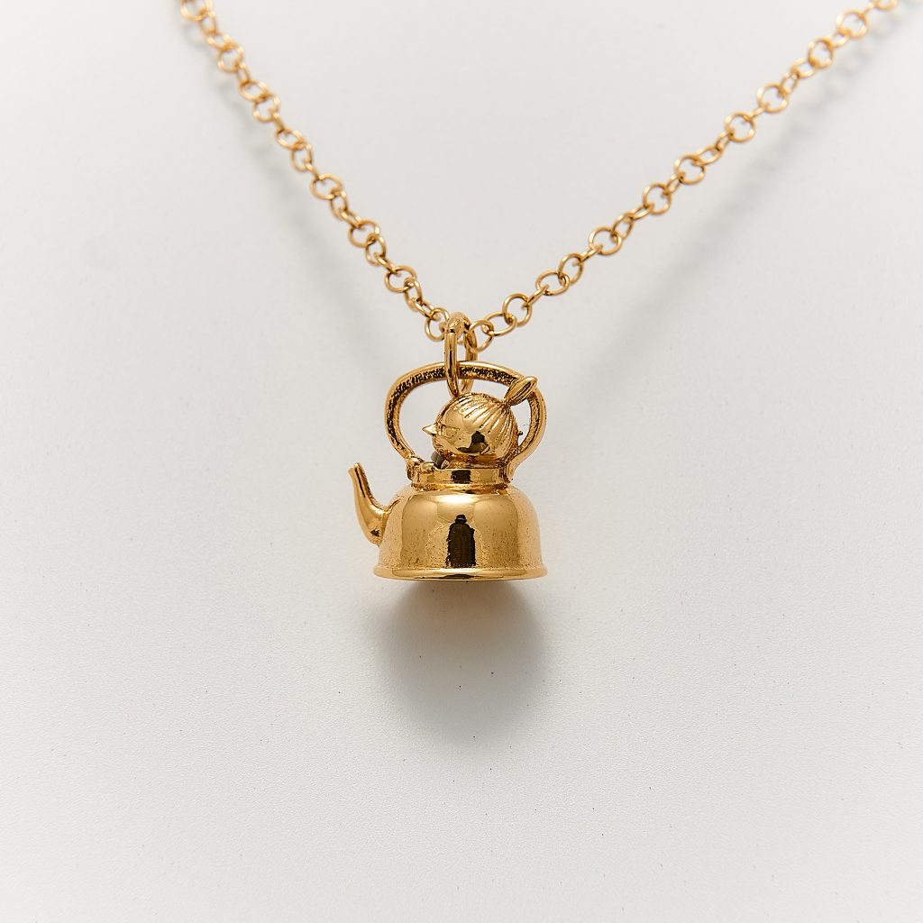 The Moomin Jewellery Collection - Little My Necklace (18ct Gold Vermeil).
