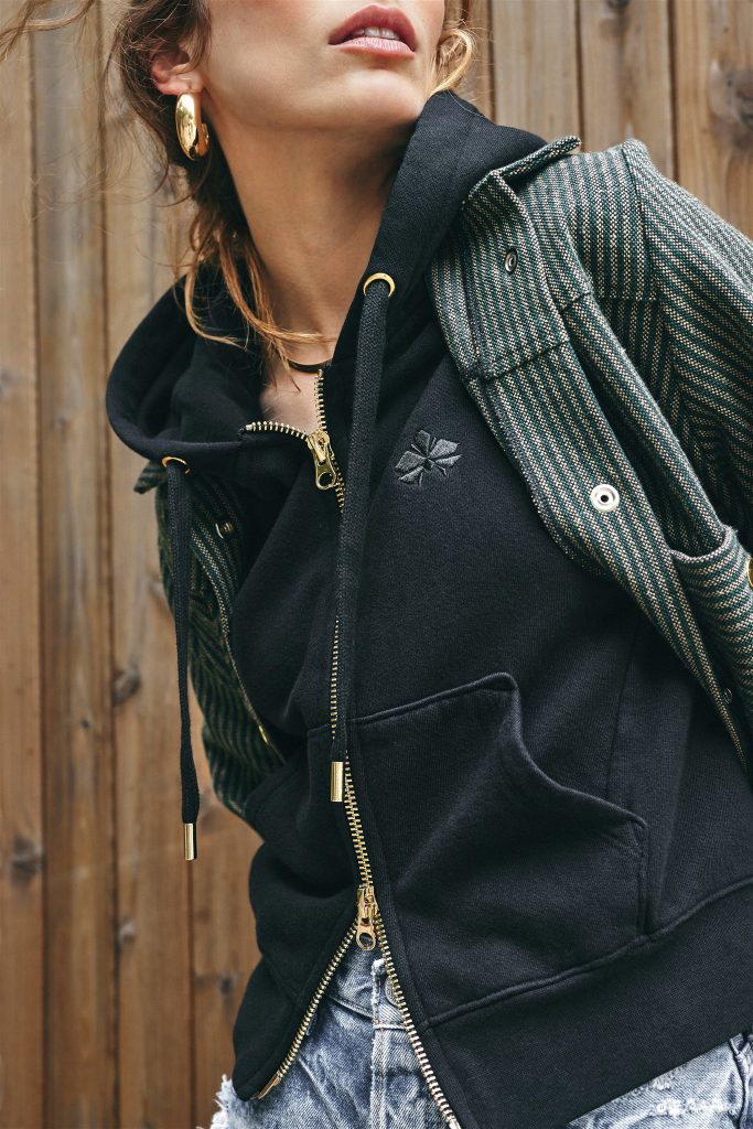 Hinoki in Common - The No. 1 Zip-Front Hoodie, in Black.

Photography by Mary Otanez, courtesy of Hinoki in Common.