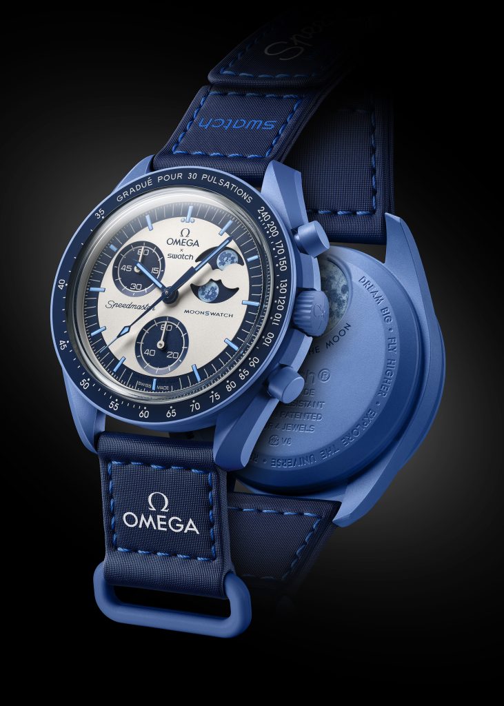 MISSION TO THE SUPER BLUE MOONPHASE - The Bioceramic MoonSwatch.