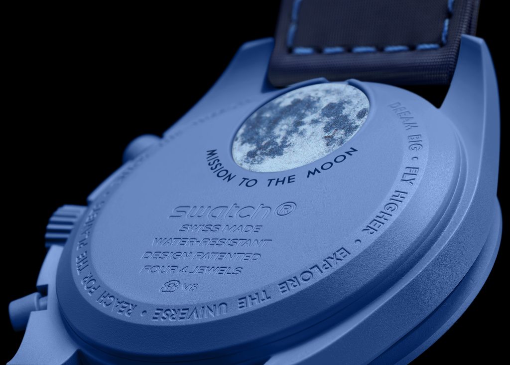 MISSION TO THE SUPER BLUE MOONPHASE - The Bioceramic MoonSwatch.