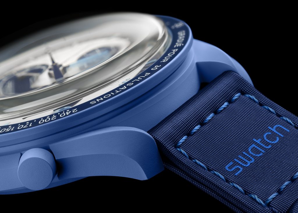 MISSION TO THE SUPER BLUE MOONPHASE - The Bioceramic MoonSwatch.