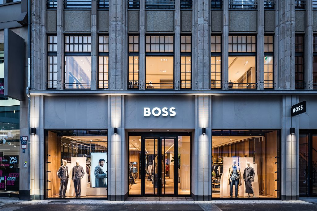 BOSS Flagship Store, Düsseldorf.