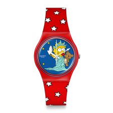 Swatch and the Simpsons Celebrate Independence Day