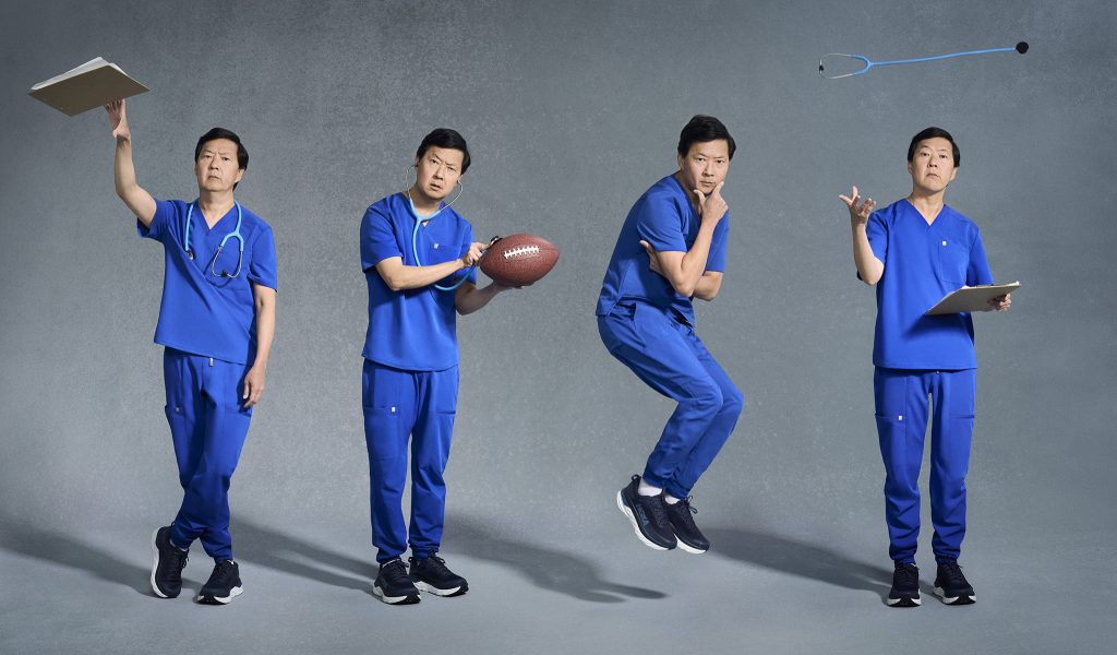 Fabletics Scrubs x Ken Jeong