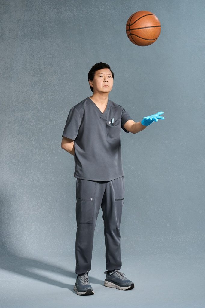 Fabletics Scrubs x Ken Jeong