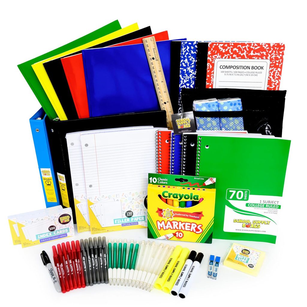 High School Back to School Kit - Back to School Essentials - 30 Piece