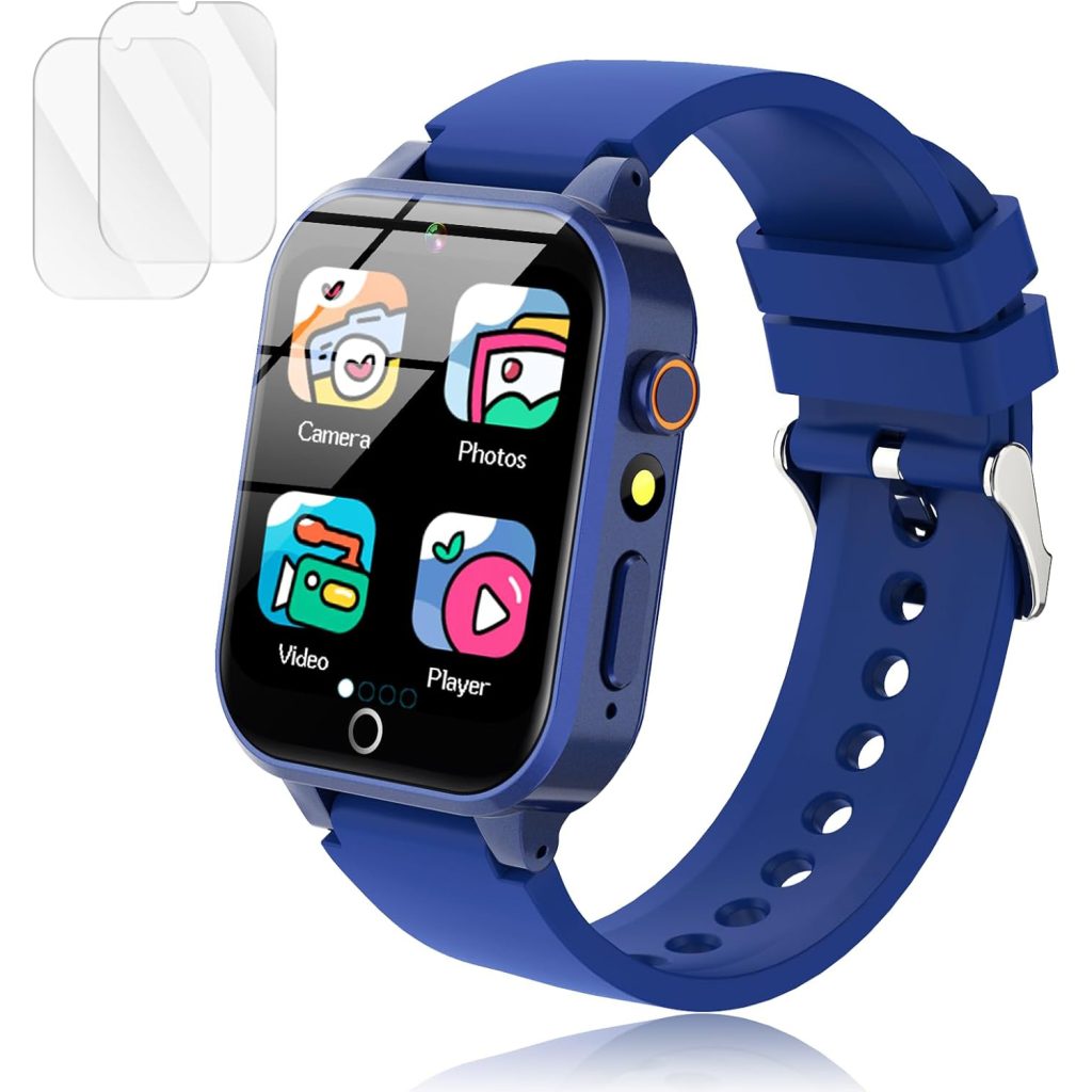 Smart Watch for Kids with 26 Puzzle Games, Touch Screen, HD Camera, Alarm Clock