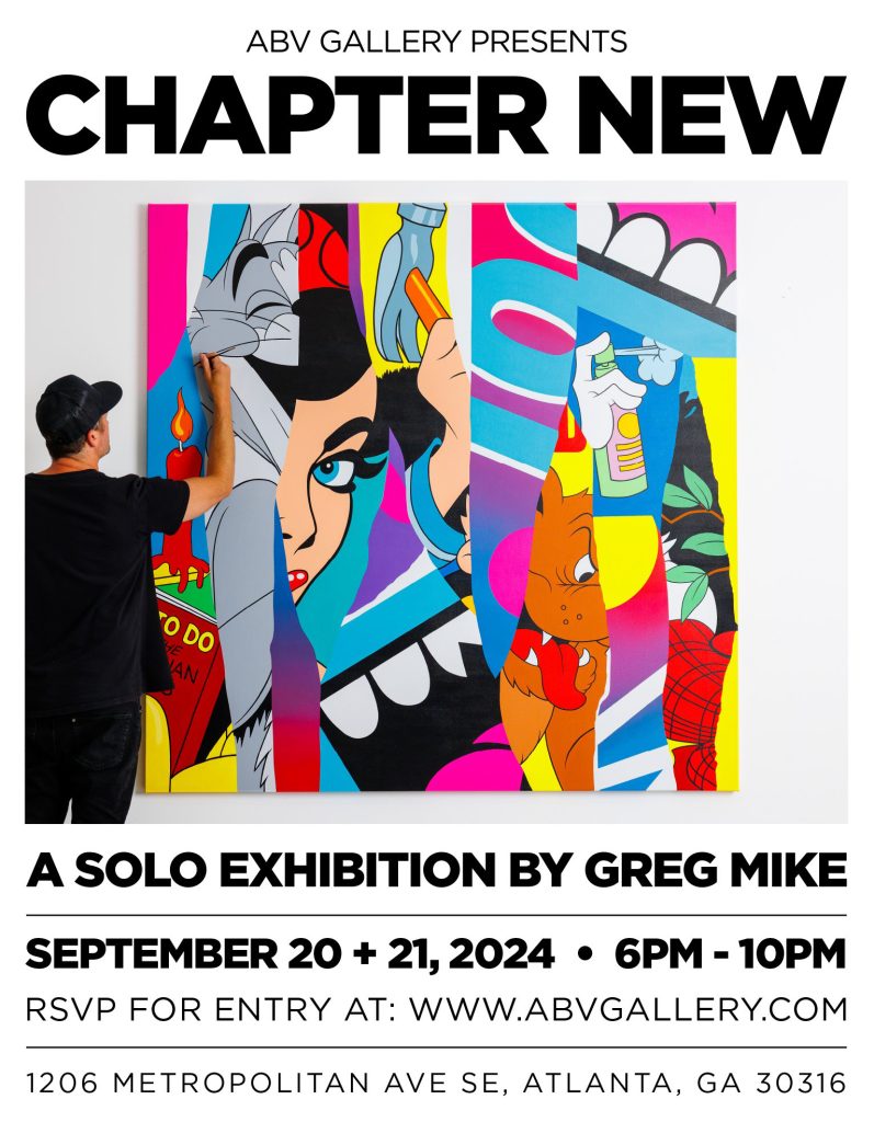 Greg Mike Unveils Solo Exhibition "Chapter New" at ABV Gallery's New Location

This show will remain on display through October 20, 2024.