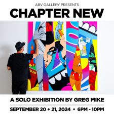 Greg Mike Unveils Solo Exhibition “Chapter New” at Abv Gallery’s New Location