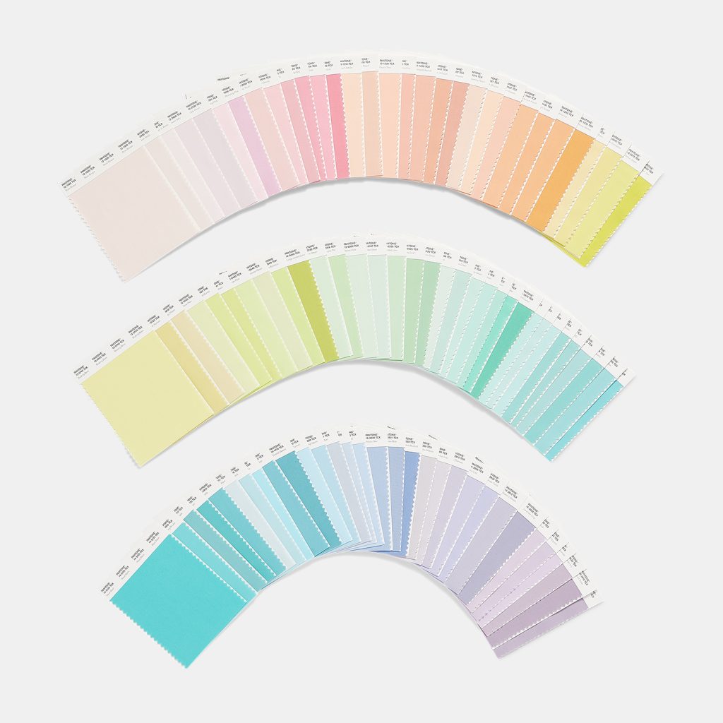 Pantone FHI Dualities - New Age Pastels Palette Color Swatches