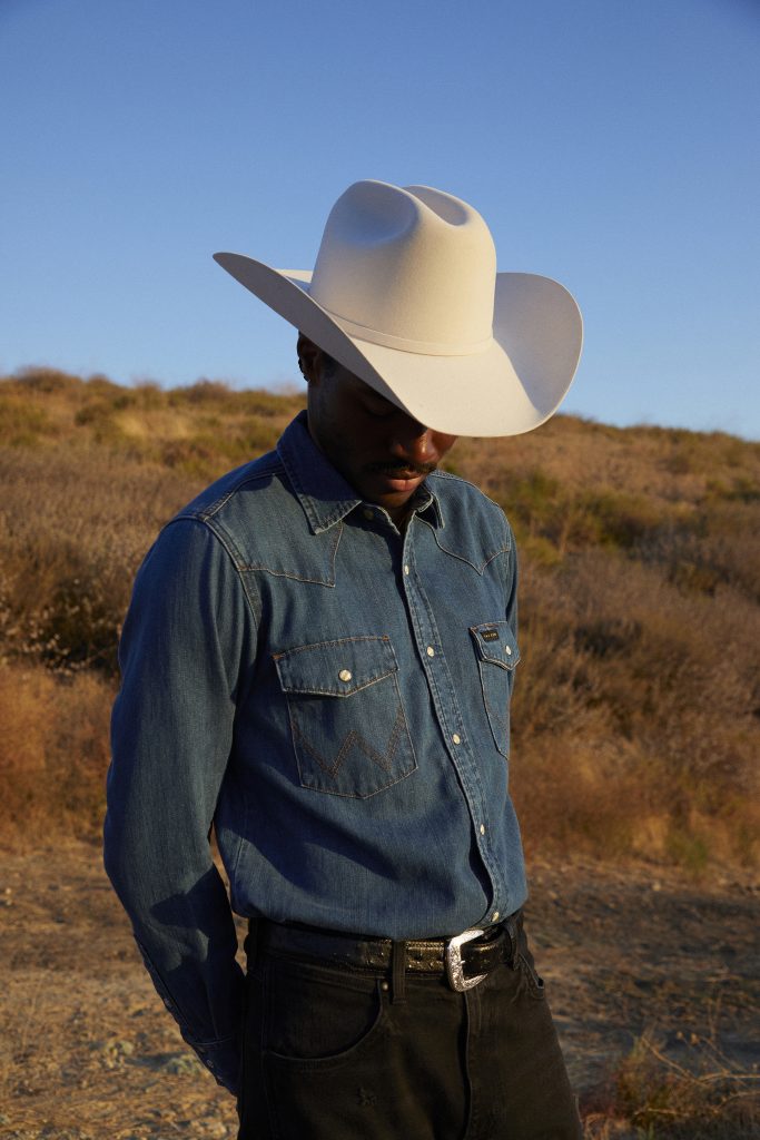 Wrangler x PacSun Western Denim Long Sleeve Shirt