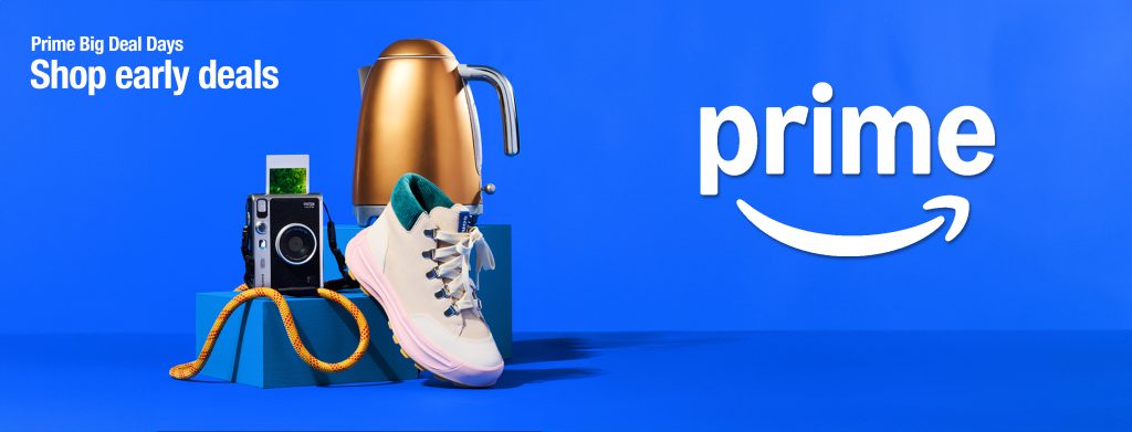 Prime Big Deal Days, Starting October 8 at 12:01 a.m. PDT.