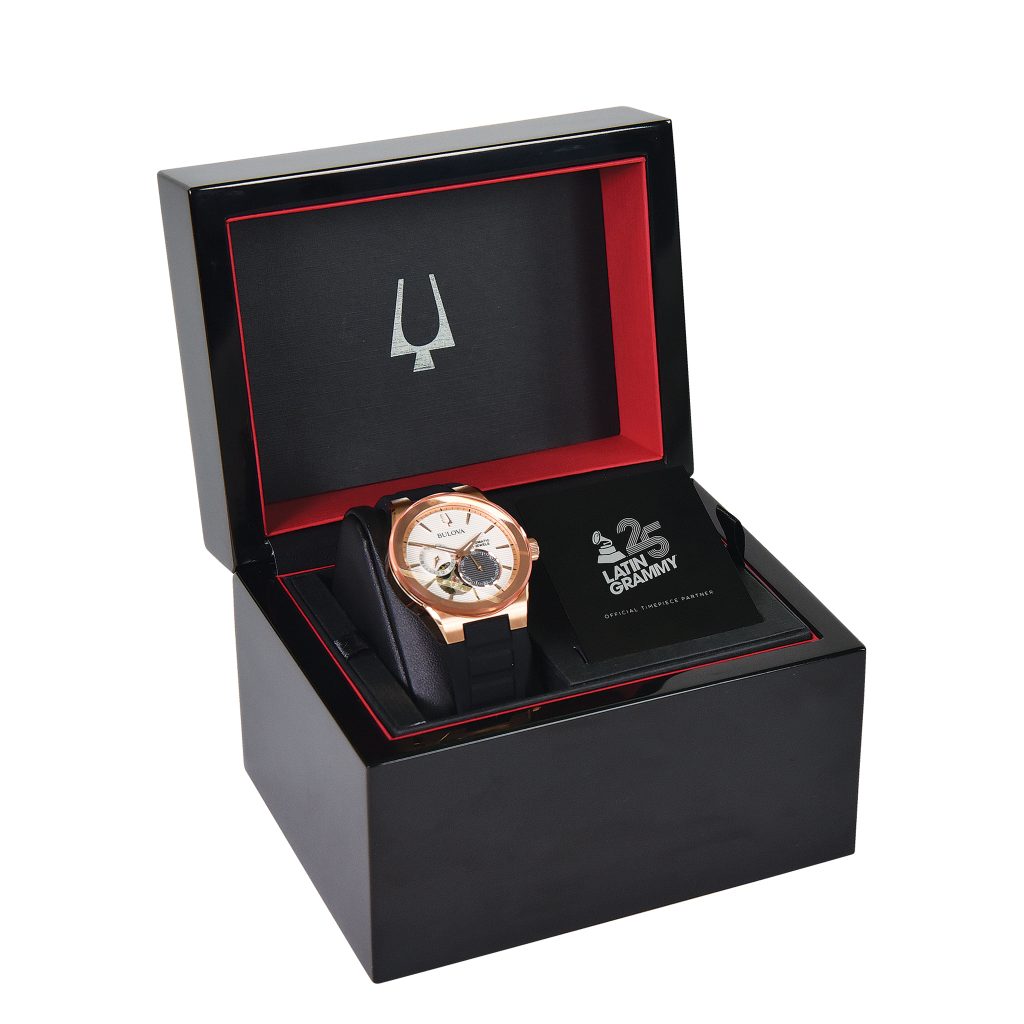 Bulova x Latin Grammys® Special Edition Watch + Box