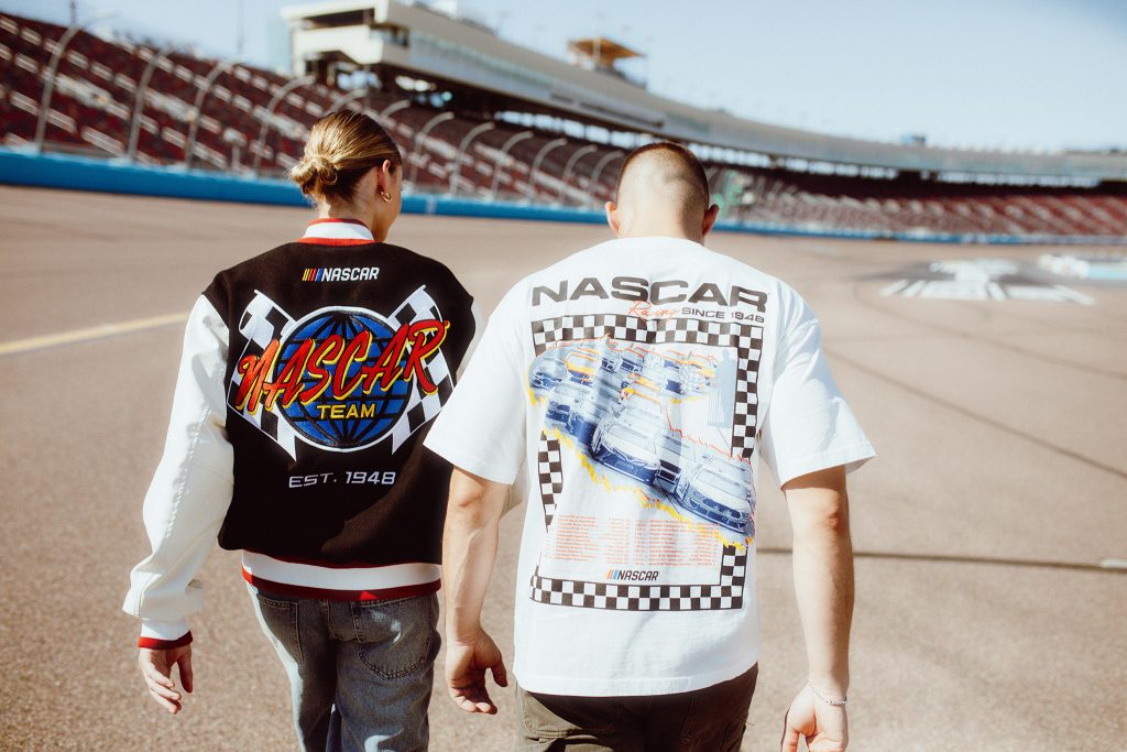 Tillys x NASCAR® Collection

Racing Team Varsity Jacket and Talladega Boxy Tee