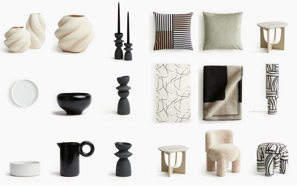 H&M HOME Spring 2025 collection launches 30th January 2025 in stores and online.