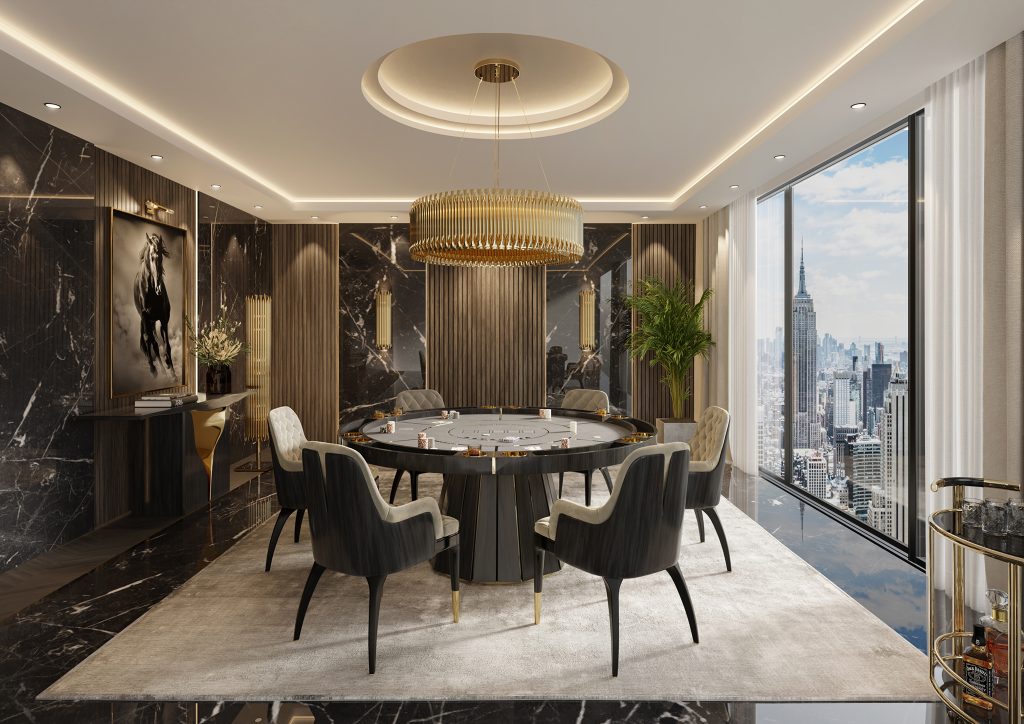 A Premium Penthouse by LUXXU in New York City.