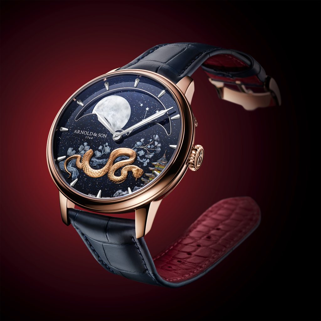 Arnold Son Perpetual Moon 41.5 Red Gold Year of the Snake
Photo © 2025 Arnold & Son