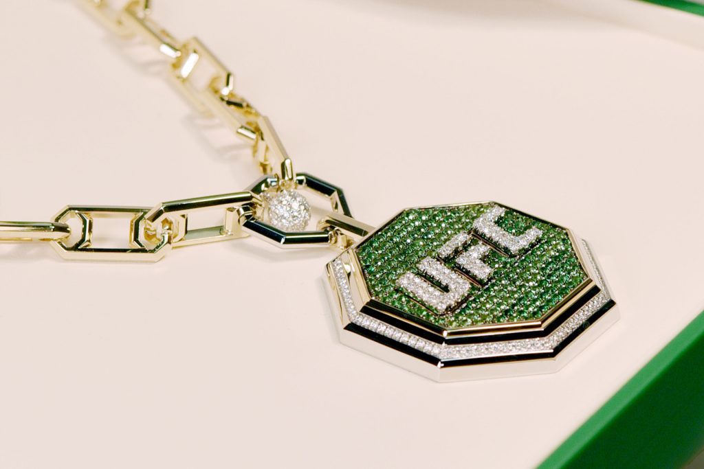 The UFC Special-Edition Octagon Icon Pendant