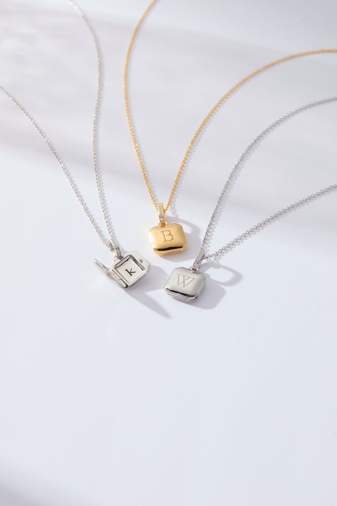 Tiny Tags' New Square Mini Locket Necklace Collection