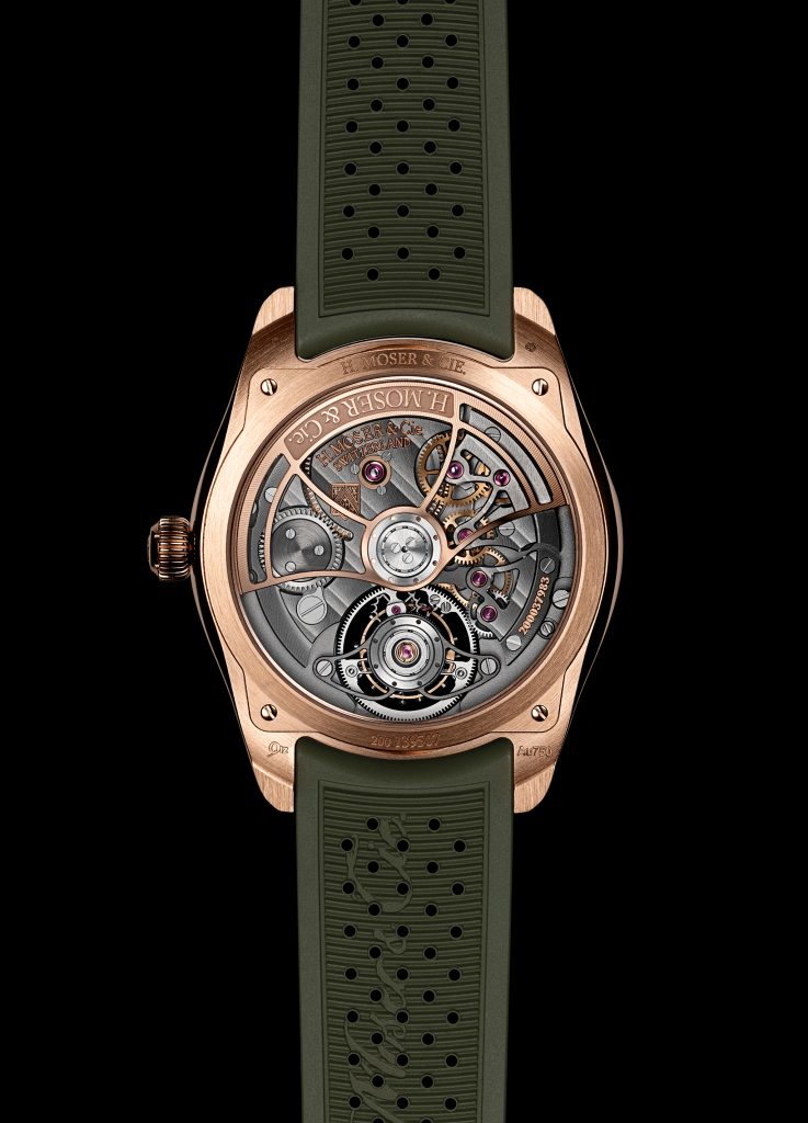 H. Moser & Cie 'The Pioneer Tourbillon Burgundy'