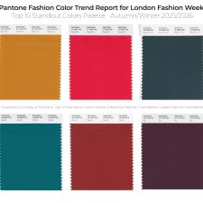 Pantone Fashion Color Trend Report Autumn/Winter 2025/2026 for London Fashion Week