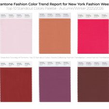 Pantone Fashion Color Trend Report Autumn/Winter 2025/2026 for New York Fashion Week