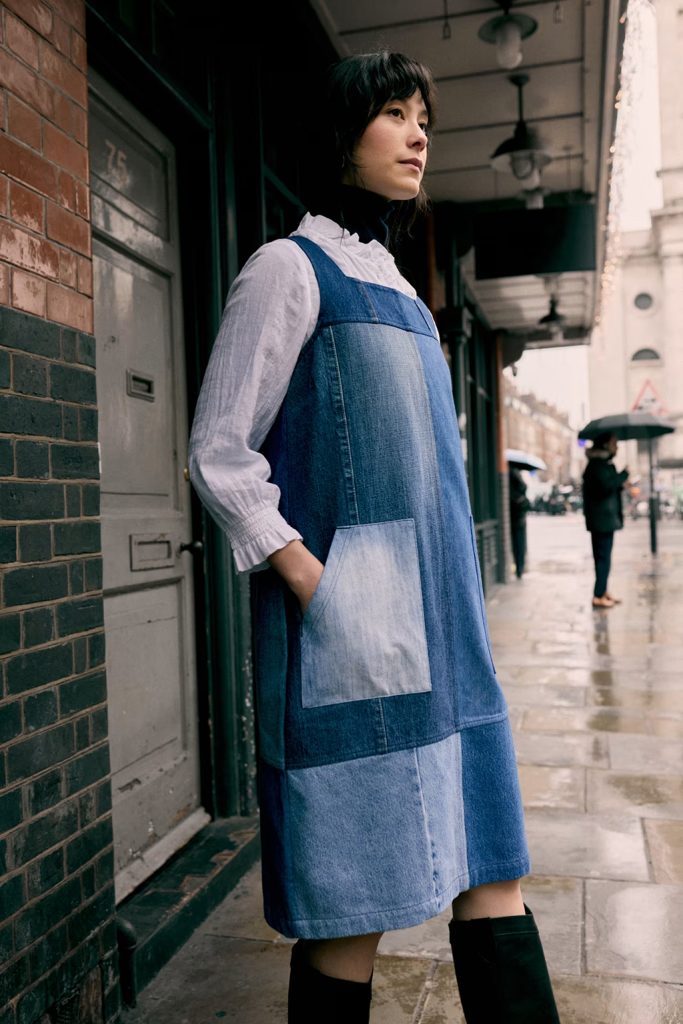 Beyond Retro x Seasalt Calican Pinafore Dress